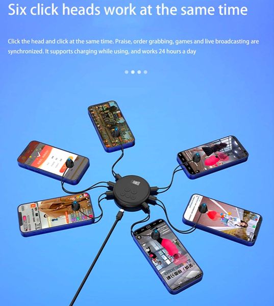 Máy thả tim tự động tiktok (Loại 4 máy)