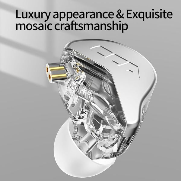 Tai nghe CCA CRA PRO - tai nghe nhét tai livestream màu Gray