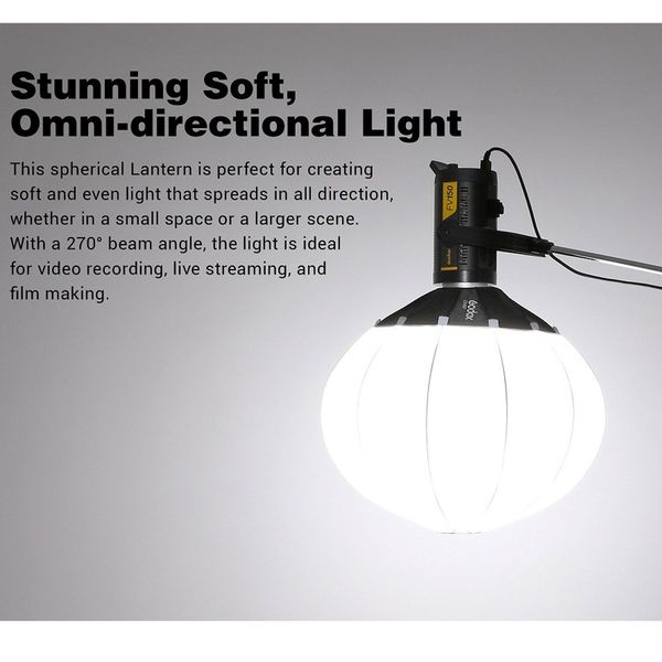 Softbox Cầu Godox 65cm CS-65D Collapsible Lantern Softbox