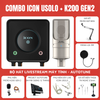 Bộ livestream Icon Usolo - Micro thu âm Takstar PC K200 ( Gen 2 )