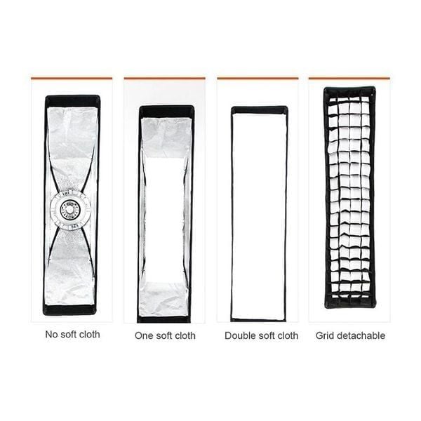 Softbox Tổ Ong Godox 22X90, Lồng toả sáng cho đèn