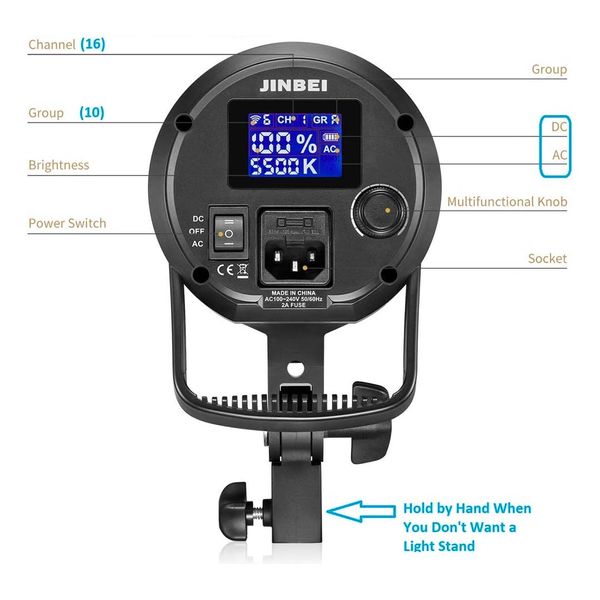 Đèn Led Jinbei EF60II Chính Hãng