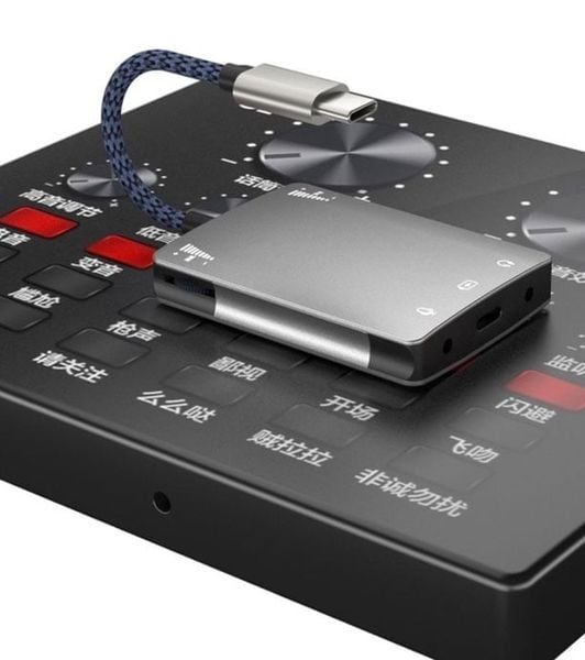 Box livstream LT10 Pro - cổng Type C Dây livestream Đàm thoại 2 chiều