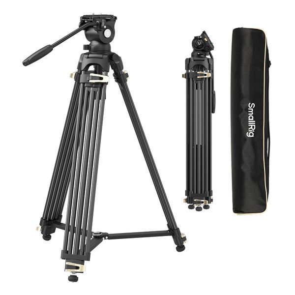 SmallRig Heavy 3751B - Duty Fluid Head Tripod AD-01