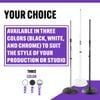 Chân đứng Micro thu âm On-Stage MS7201C Round Base Mic Stand (Chrome)