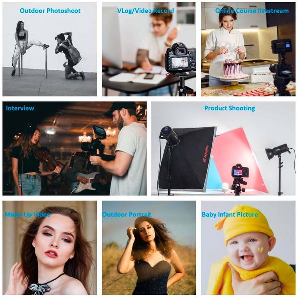 Đèn Led Jinbei EF60II Chính Hãng