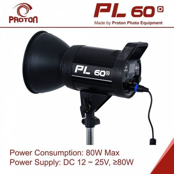 Đèn led Proton PL60D 5600K, Đèn Led Livestream chiếu sáng