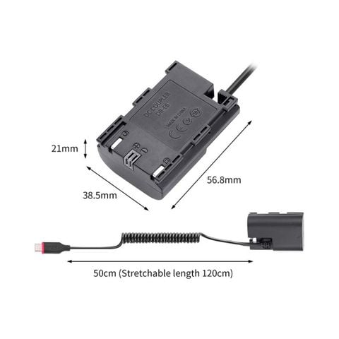 Pin ảo Kingma LP-E6 Type-C, Mới 100% Chính hãng