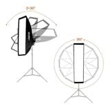 Softbox Tổ Ong Godox 22X90, Lồng toả sáng cho đèn