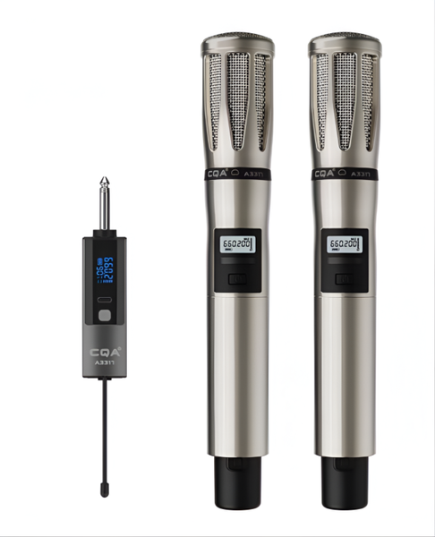 Bộ thu âm Focusrite Scarlett Solo (Gen 4) - Micro thu âm CQA 3318 2 mic