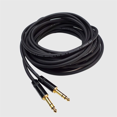 Cáp Loa Kiểm Âm Jack 6.5mm to Jack 6.5mm, Dây loa kiểm âm (3M)
