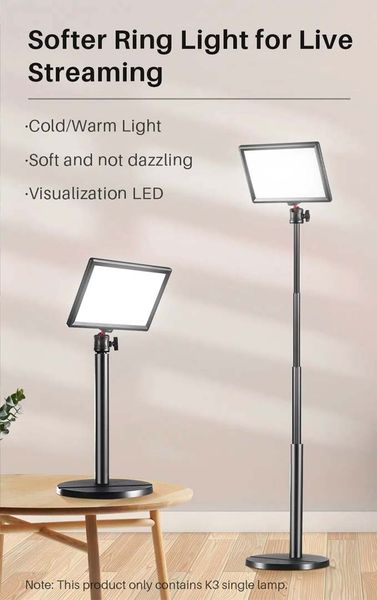 Bộ đèn LED để bàn Ulanzi VIJIM K3, Đèn Led để bàn