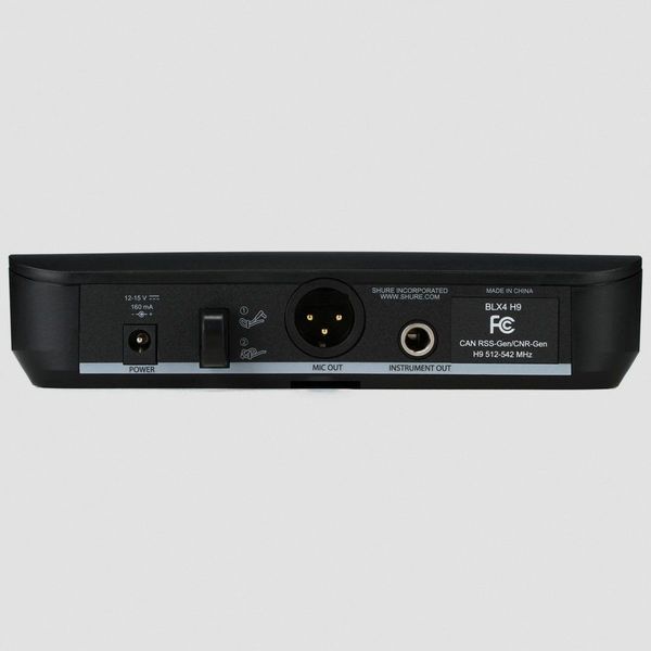 Bộ thu và phát kèm micro không dây Shure BLX24A/SM58 - Micro không dây cầm tay (1mic)