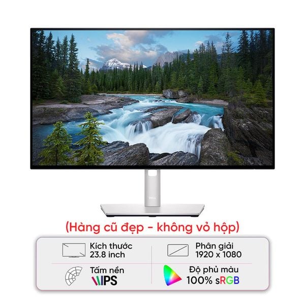 Màn hình Dell UltraSharp U2422H (Màn đồ họa/ 23.8Inch/ Full HD/ 5ms/ 60HZ/ 250cd/m2/ IPS)
