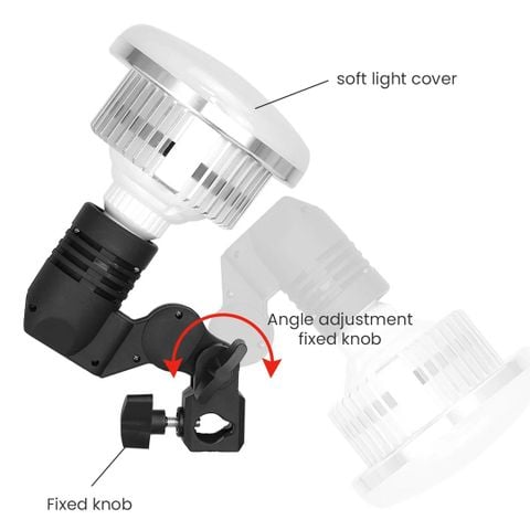 Bóng Đèn Led 285w Đổi Màu 3200k-5500k có Remote