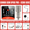 Bộ livestream Icon Upod Pro Micro thu âm Takstar PC-K200 (Gen2)