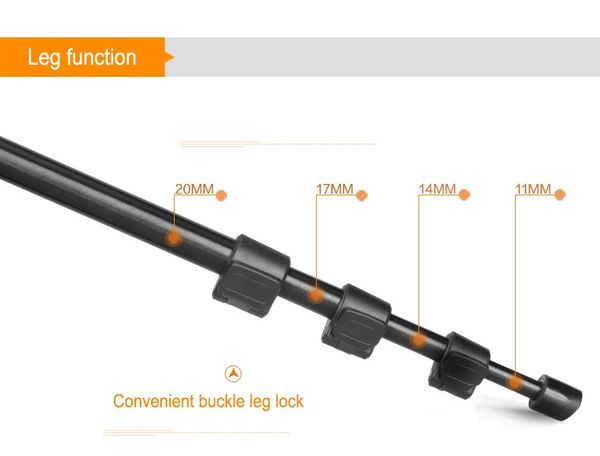 Chân máy ảnh Beike Q160S