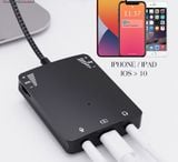 Box livstream PRO Lightning IOS - cổng lightning LT10-PRO Dây livestream Đàm thoại 2 chiều (IPhone 10-14)