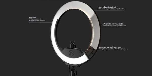 Đèn Stream Elgato Ring Light 10LAC9901 - Đèn livestream quay phim Elgato
