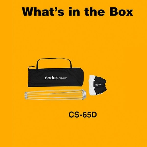 Softbox Cầu Godox 65cm CS-65D Collapsible Lantern Softbox