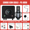 Bộ livestream Icon Usolo - Micro thu âm Takstar PC-K850