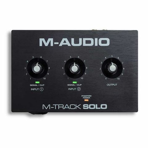 Sound card M-AUDIO M-TRACK SOLO, Sound card thu âm