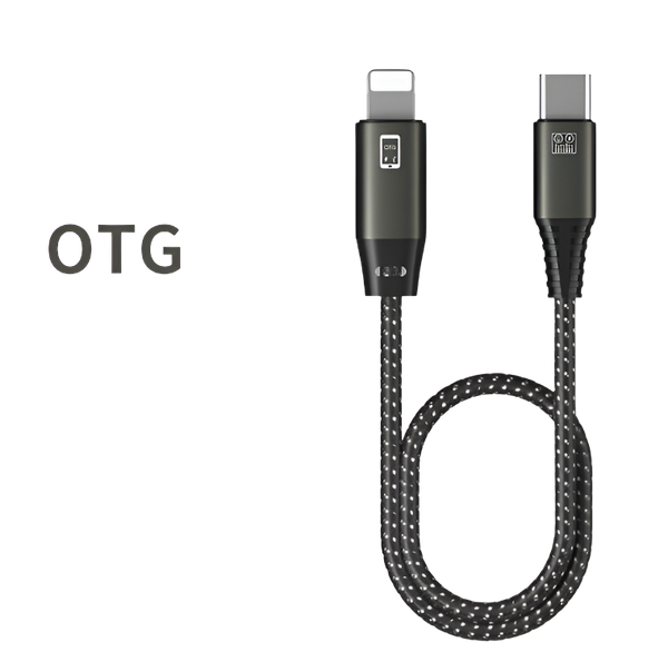 Dây cáp OTG T25 phụ kiện cho Box Livestream Stereo từ Type-C ra Lighning (Iphone 10-14)