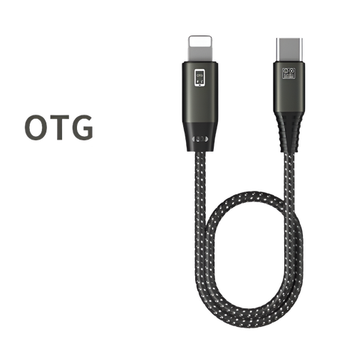 Dây cáp OTG T25 phụ kiện cho Box Livestream Stereo từ Type-C ra Lighning (Iphone 10-14)