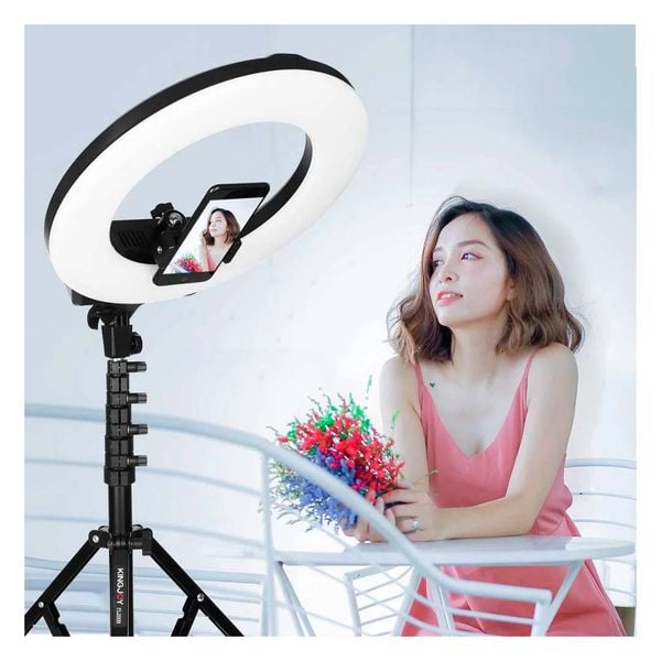 Đèn livestream Led Ring Kingjoy 19 R119 và Chân FL2009