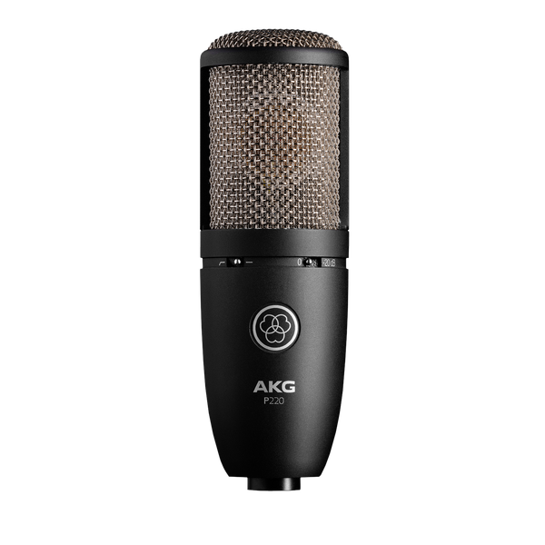 Bộ thu âm: Focusrite Scarlett Solo (Gen 4) - Micro thu âm AKG P220