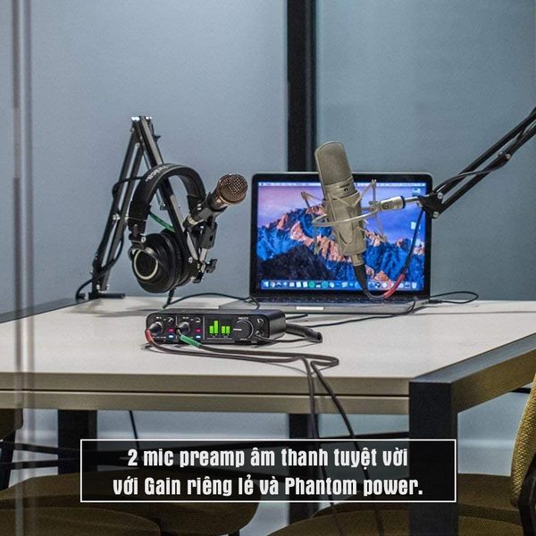 Sound card Motu M2 - Sound card thu âm