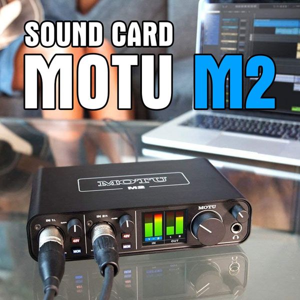 Sound card Motu M2 - Sound card thu âm
