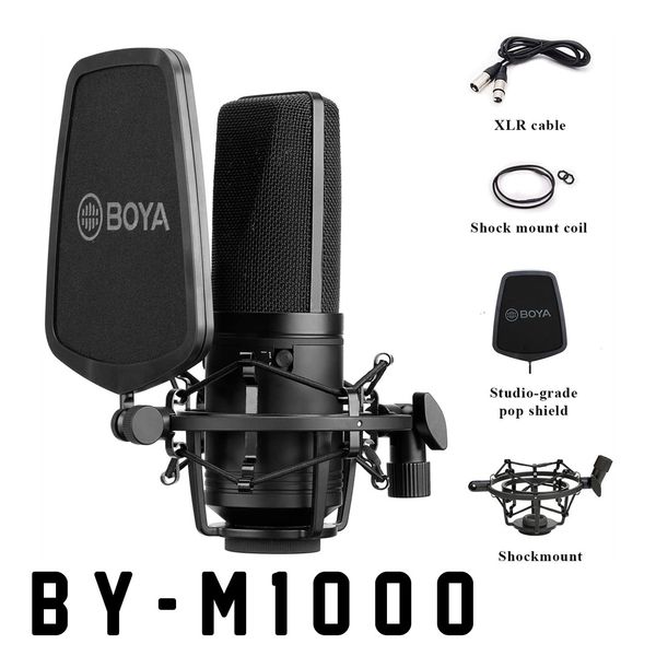Micro thu âm Boya BY-M1000 - Micro thu âm cho phòng thu