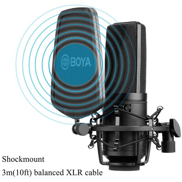 Micro thu âm Boya BY-M1000 - Micro thu âm cho phòng thu