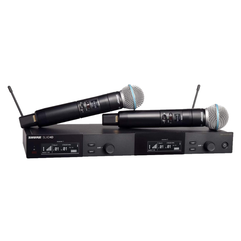 Combo Thu Âm Focusrite Clarett+ 2Pre Micro cầm tay Shure B58 ( 2 mic )