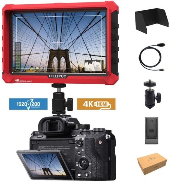 Màn Hình Hỗ Trợ Lilliput A7S 7 4K HDMI Camera máy ảnh