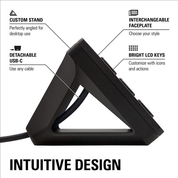 Thiết bị Stream Elgato StreamDeck MK2 Màu Đen (15 phím) - Màn hình phụ StreamDesk MK2