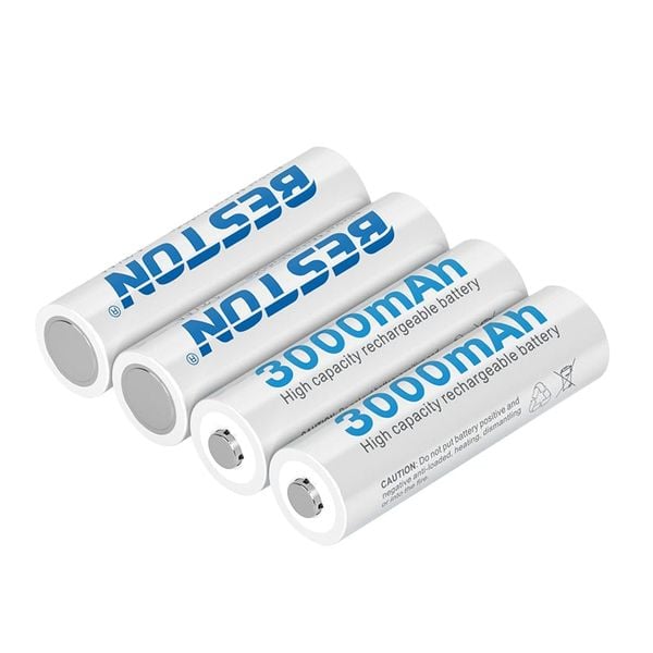 Pin sạc Beston AA 1.2V Ni-MH 3000mAH 4 pin