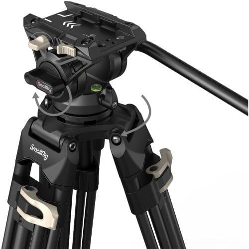 SmallRig Heavy 3751B - Duty Fluid Head Tripod AD-01