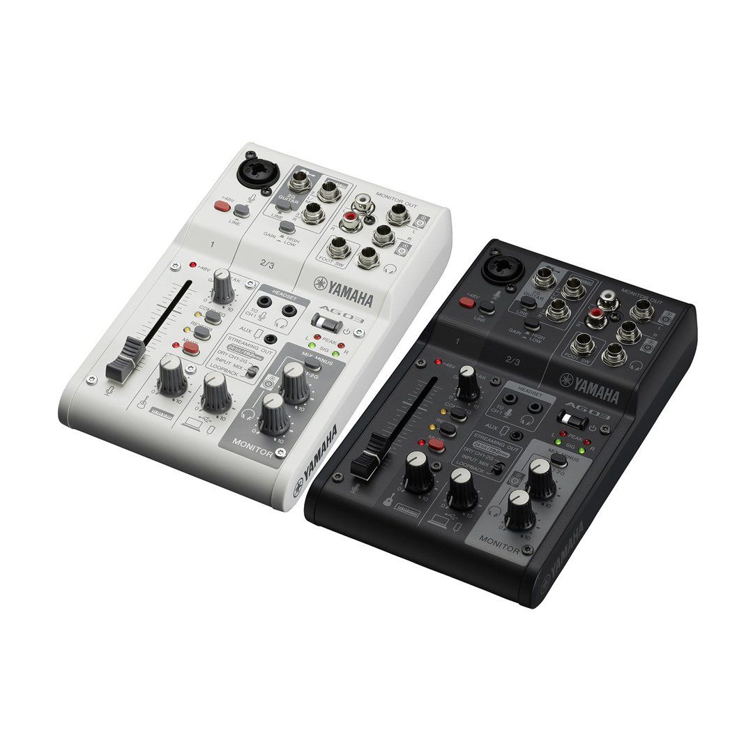 Mixer Yamaha AG03 MK2 - Bàn trộn âm thanh All in One - Pustudio.vn
