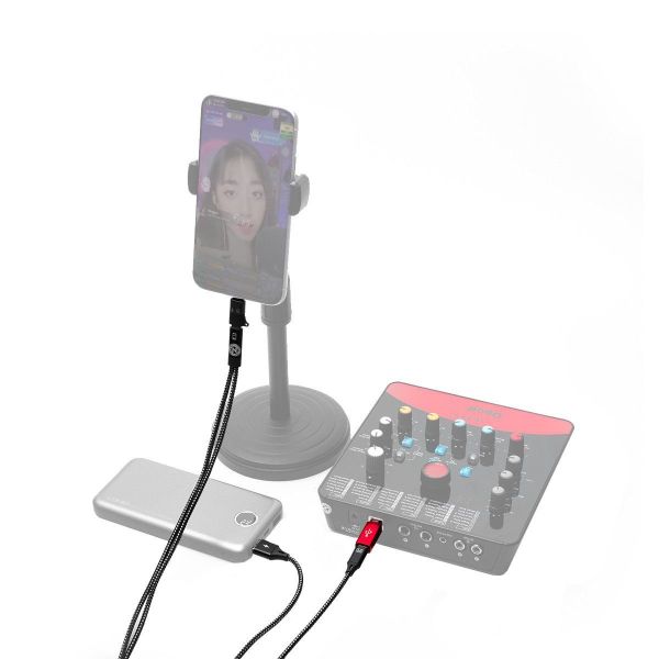 Dây Kết Nối OTG Livetream, Thu Âm Stereo NMC-LT04