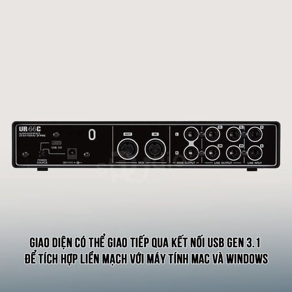 Sound card Steinberg UR44 - Sound card thu âm