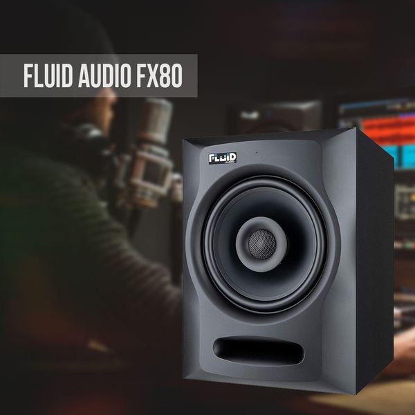 Loa kiểm âm Fluid Audio FX80 Coaxial Studio Monitor (cái)