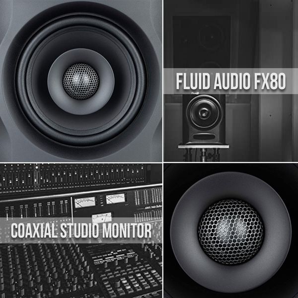 Loa kiểm âm Fluid Audio FX80 Coaxial Studio Monitor (cái)