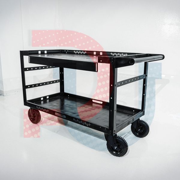 Xe Đẩy Thiết Bị Trong Studio 2 Tầng Chuyên Dụng Tải Trọng 200kg