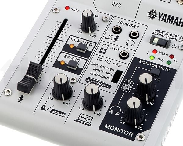 Mixer Yamaha AG03 MK2 - Bàn trộn âm thanh all in one