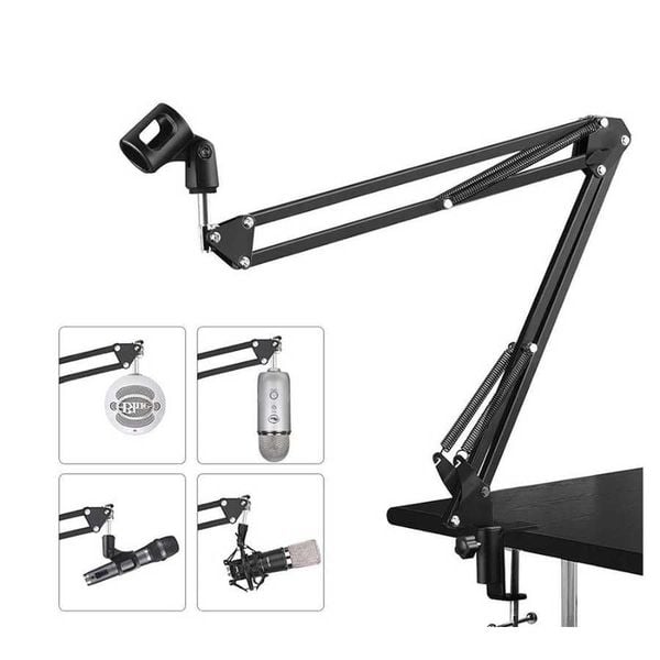 Chân Microphone NB-35 (nhỏ) -Chân Micro kẹp bàn, giá đỡ Micro