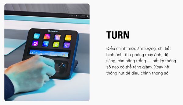 Thiết bị Stream Elgato Stream Deck + (Màu Trắng) - Bàn Phím StreamDesk