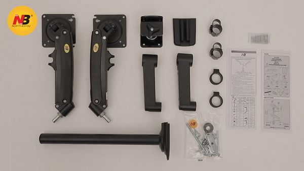 Giá đỡ 2 Màn hình North Bayou H180 (17 inch - 27 inch)