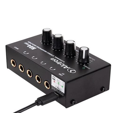 Thiết bị chia tai nghe Alctron HA4PLUS 4-Channel Headphone Amp